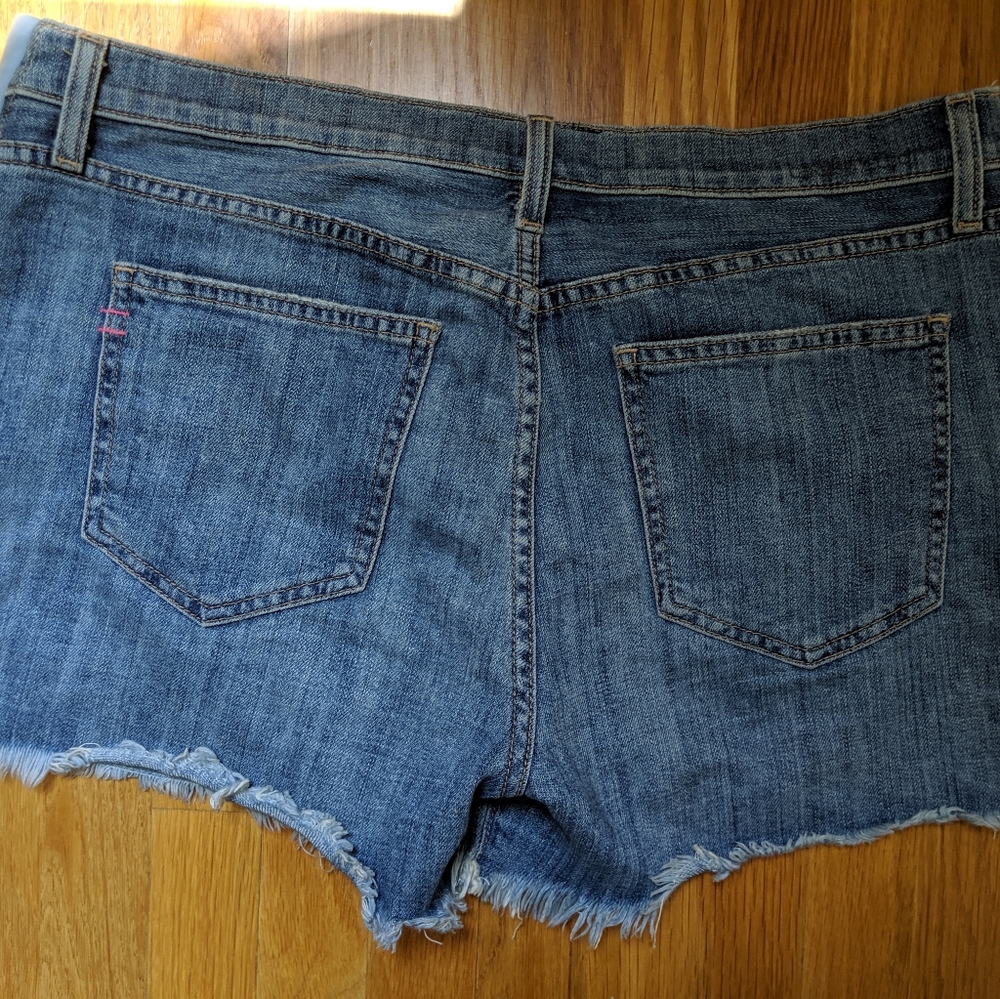 Hatch maternity cut off shorts